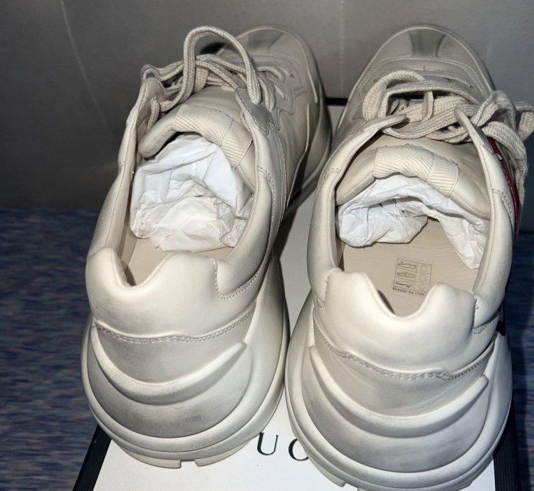 Men Rhyton sneaker with mouth print