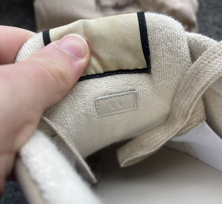 Men Screener White Leather