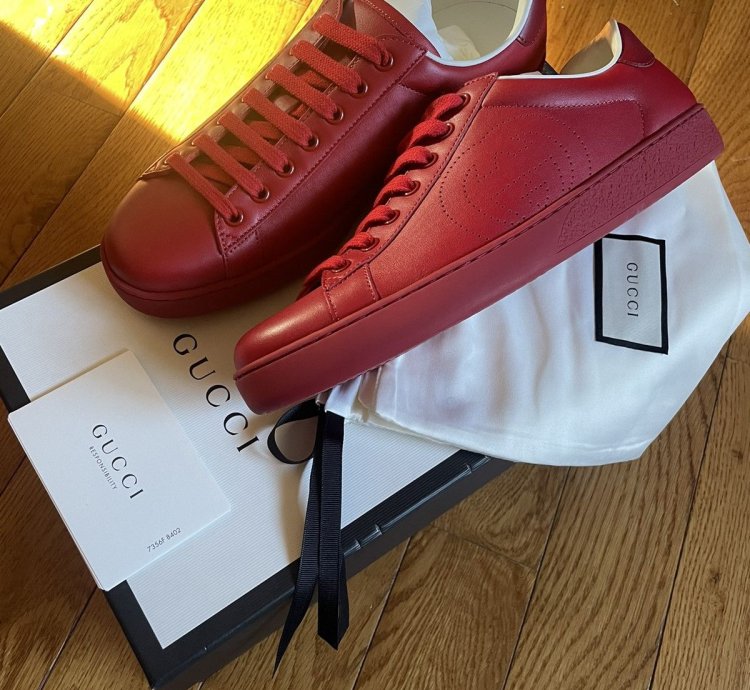 MENS GUCCI ACE SNEAKERS