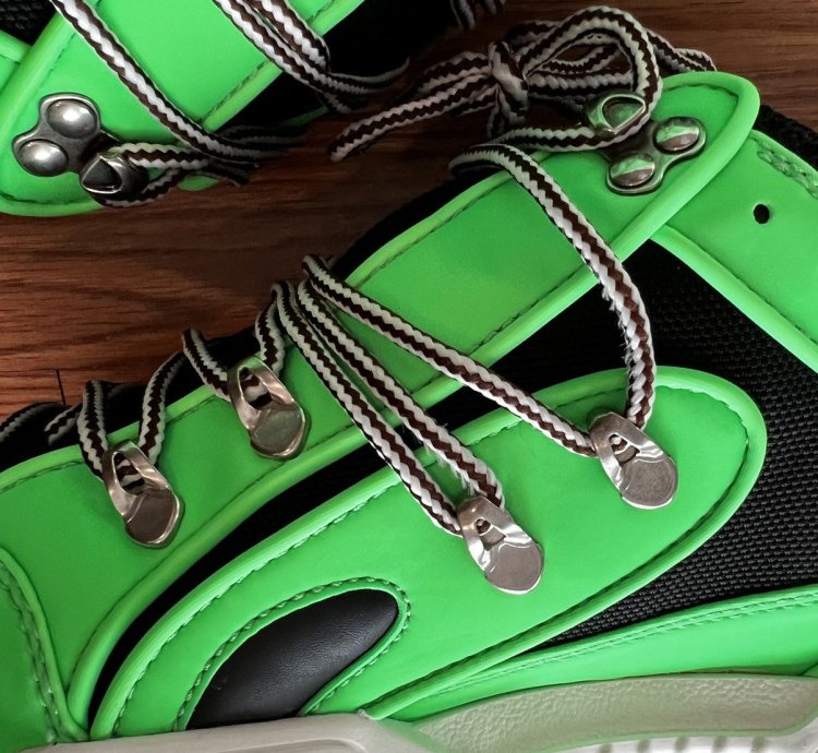 Neon Green Flashtrek Sneakers