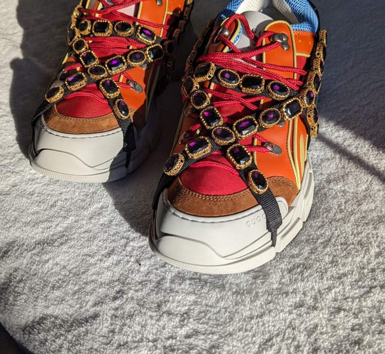 New Gucci flashtrek boots