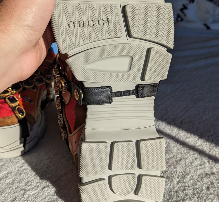 New Gucci flashtrek boots