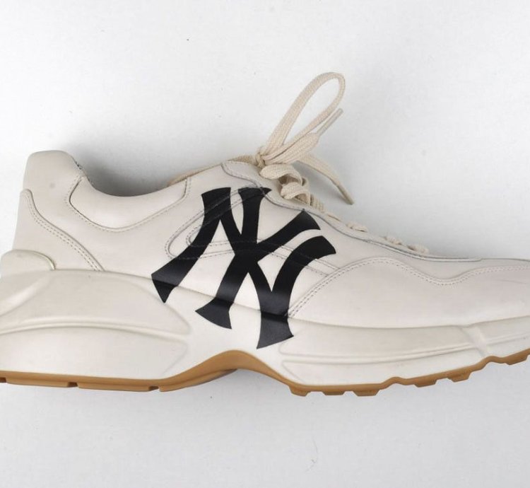New Gucci Rhyton NY Yankees Sneakers 10 5US 9 5UK 44-45EU