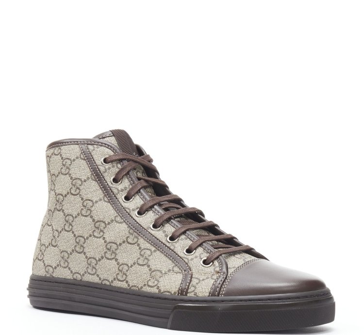 new Tessuto GG monogram brown sneaker EU40 TGAS B01265