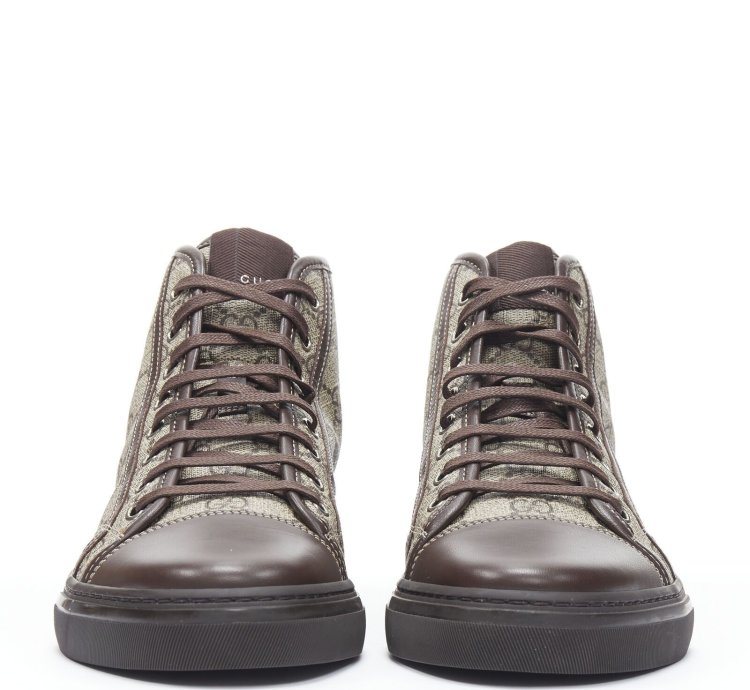 new Tessuto GG monogram brown sneaker EU40 TGAS B01265