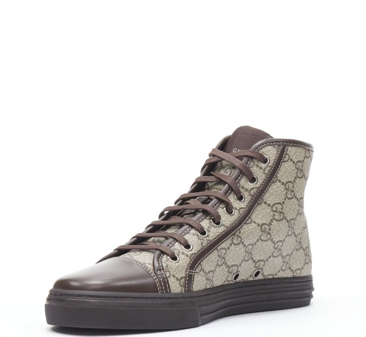 new Tessuto GG monogram brown sneaker EU40 TGAS B01265