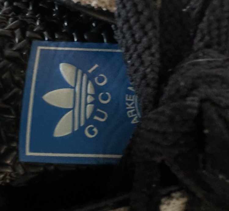 NEW- Gucci Adidas Gazelle - Black - Size 10