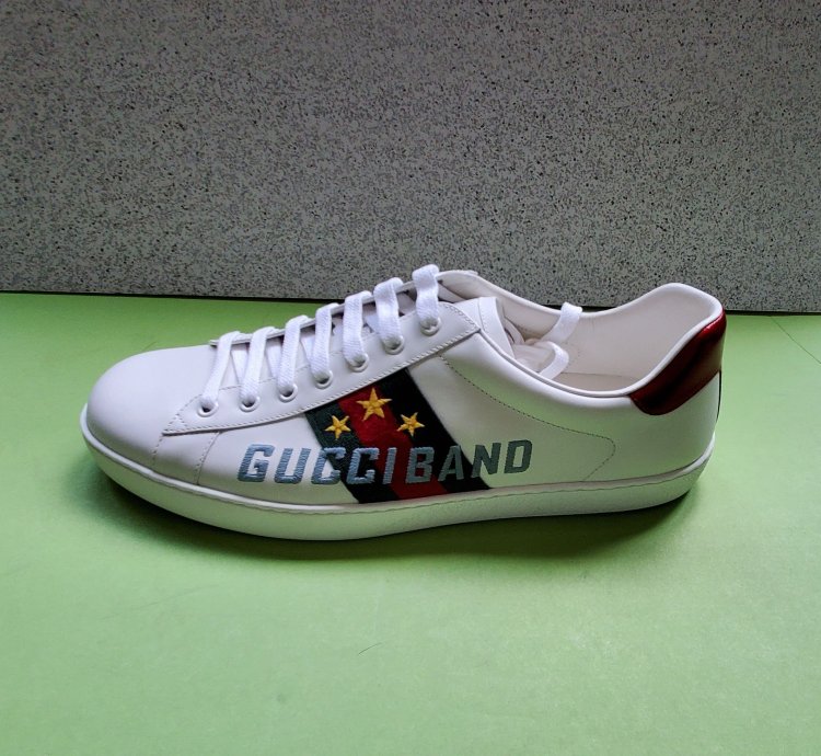 NIB Gucci Men Ace Gucciband sneakers- 11 US11 5- 12