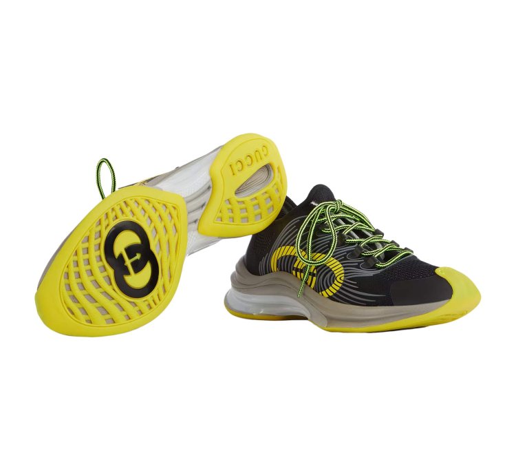 NIB Gucci Run technical knit fabric sneakers 9 US 10