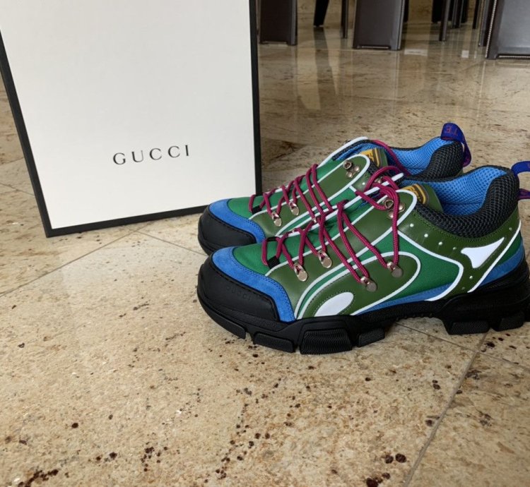Nylon Blend Multicolor Flashtrek Sneakers