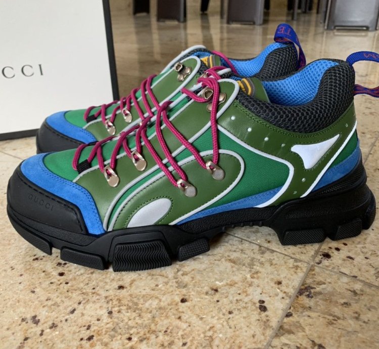 Nylon Blend Multicolor Flashtrek Sneakers