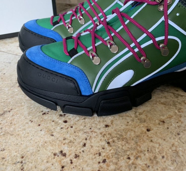 Nylon Blend Multicolor Flashtrek Sneakers