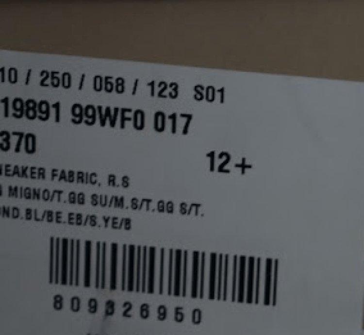 o1rshd10124 Fabric Sneakers in Multicolor