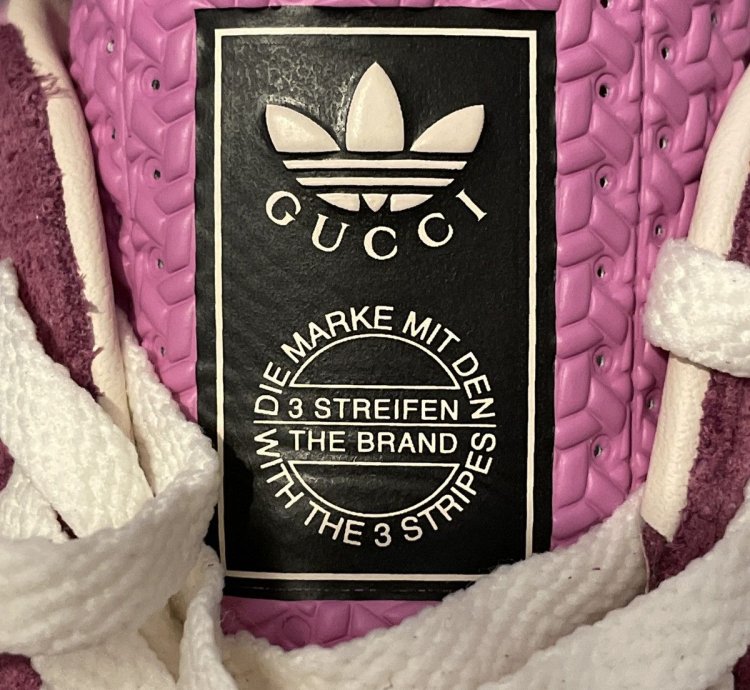 Rare adidas Gucci gazelle Pink 9us 42 2 3 brand new