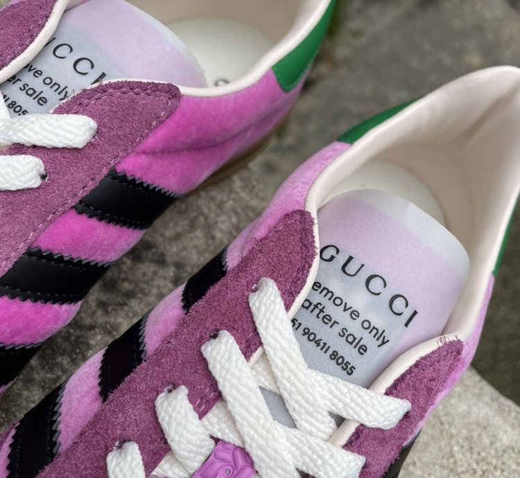 Rare adidas Gucci gazelle Pink 9us 42 2 3 brand new