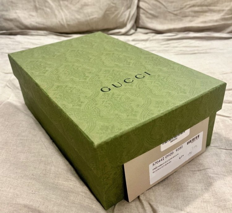 Rare Gucci Distressed Screener Sneaker Off White 41 5