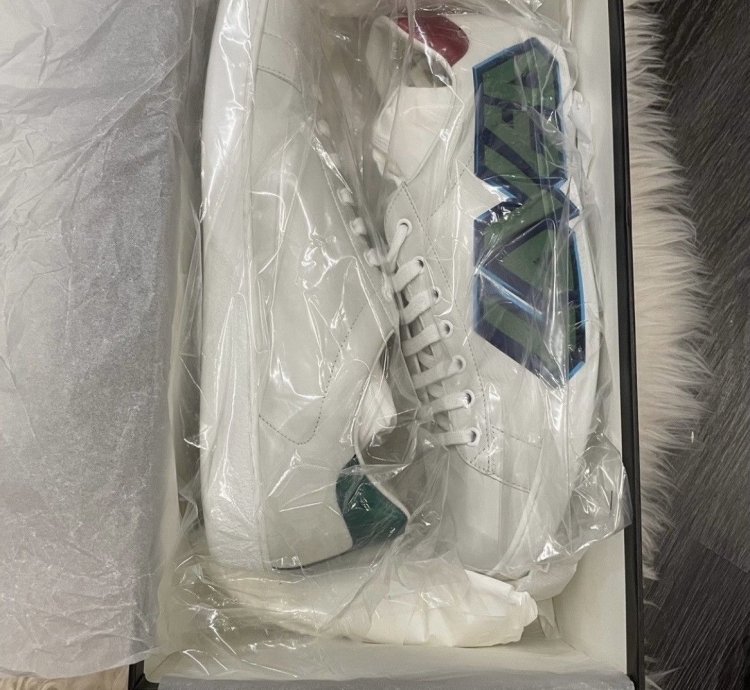 Rare Limited Edition ACE LOVED Leather Sneakers Brand New