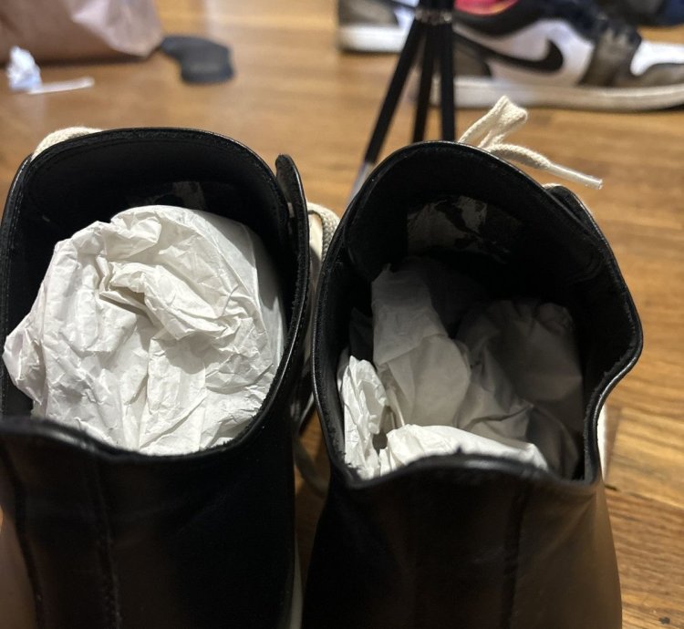 Rick Owens Ramone Leather
