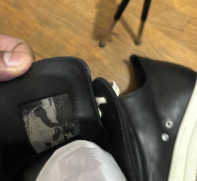Rick Owens Ramone Leather