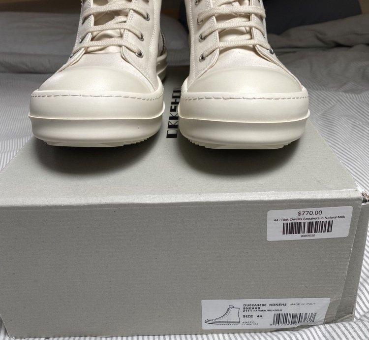 Rick Owens Ramones DRKSHDW FW21 Gethsemane Milk 44