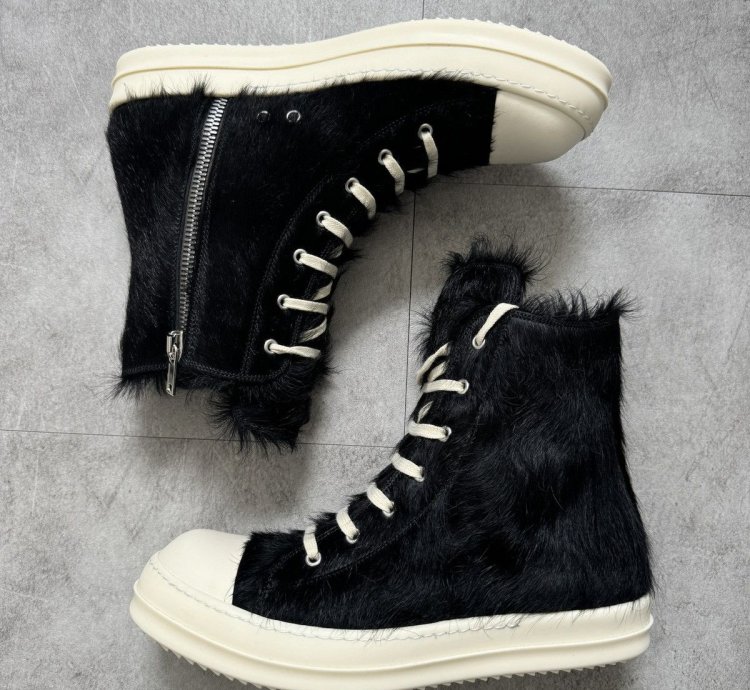 Rick Owens ramones fur