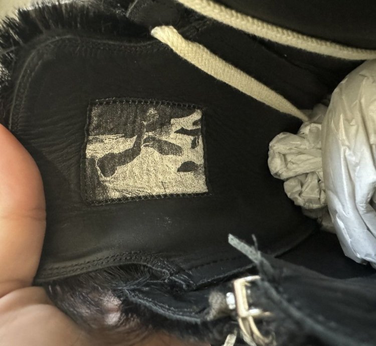 Rick Owens ramones fur