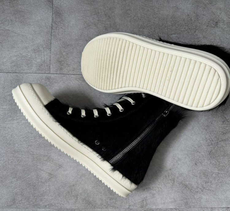 Rick Owens ramones fur