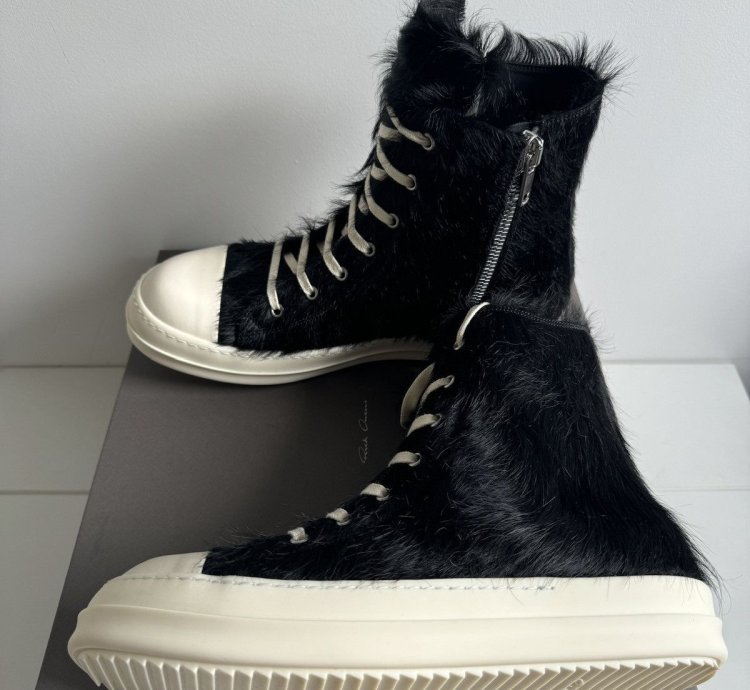 Rick Owens ramones fur