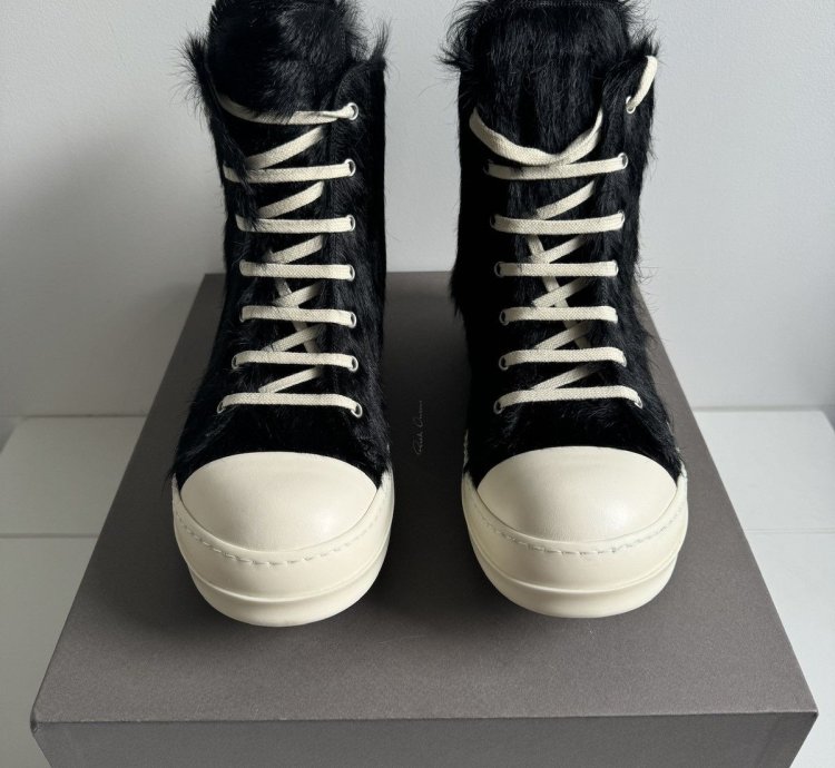 Rick Owens ramones fur