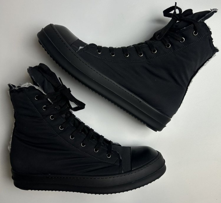 Rick Owens Ramones High Drkshdw Padded 43