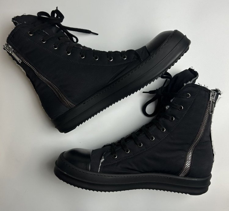 Rick Owens Ramones High Drkshdw Padded 43