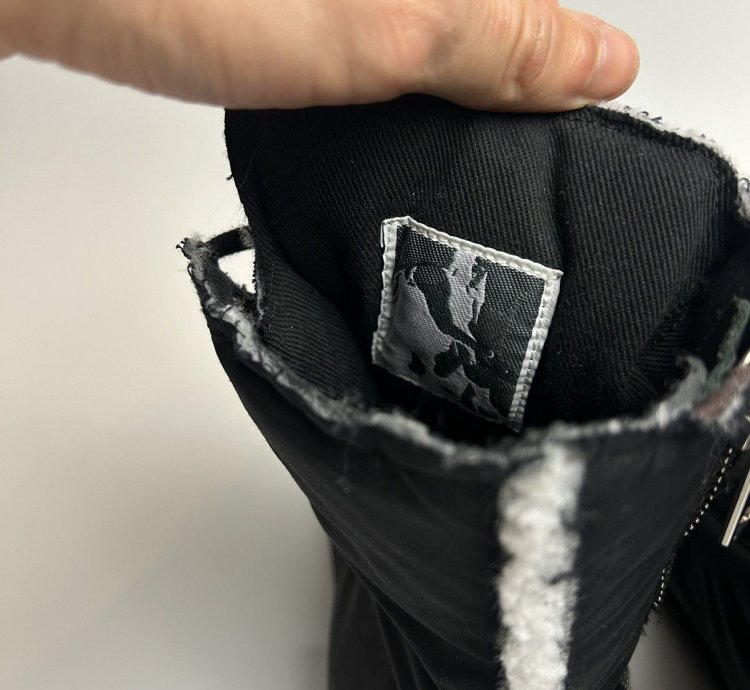 Rick Owens Ramones High Drkshdw Padded 43