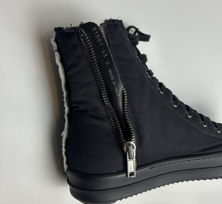 Rick Owens Ramones High Drkshdw Padded 43