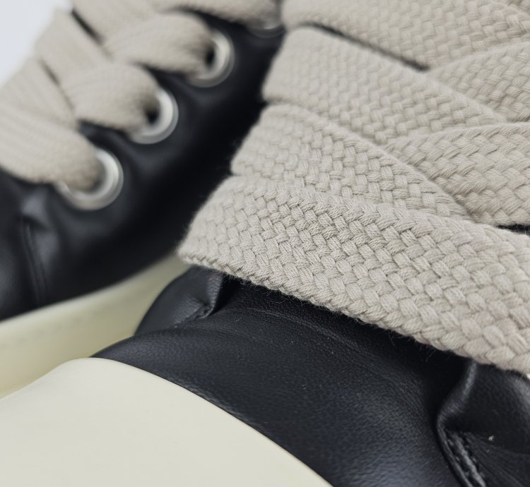 Rick Owens Ramones Jumbo Laces Sneakers New FW23 Size 40 5