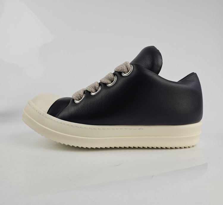 Rick Owens Ramones Jumbo Laces Sneakers New FW23 Size 40 5