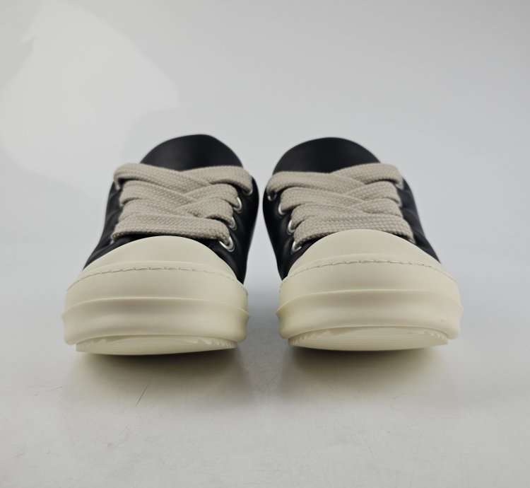 Rick Owens Ramones Jumbo Laces Sneakers New FW23 Size 40 5