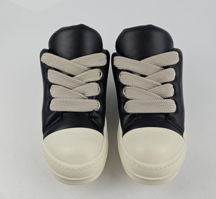 Rick Owens Ramones Jumbo Laces Sneakers New FW23 Size 40 5
