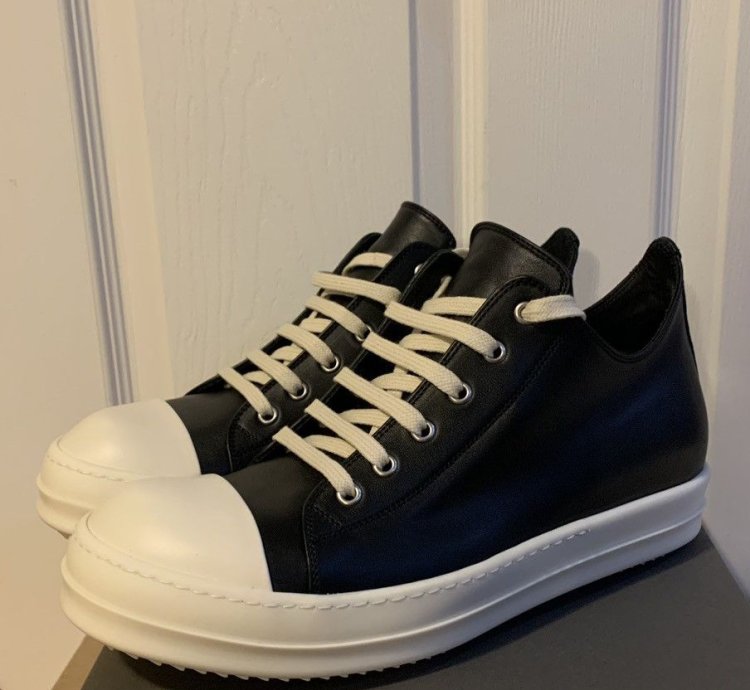 Rick Owens Ramones Leather Mainline size 42 5