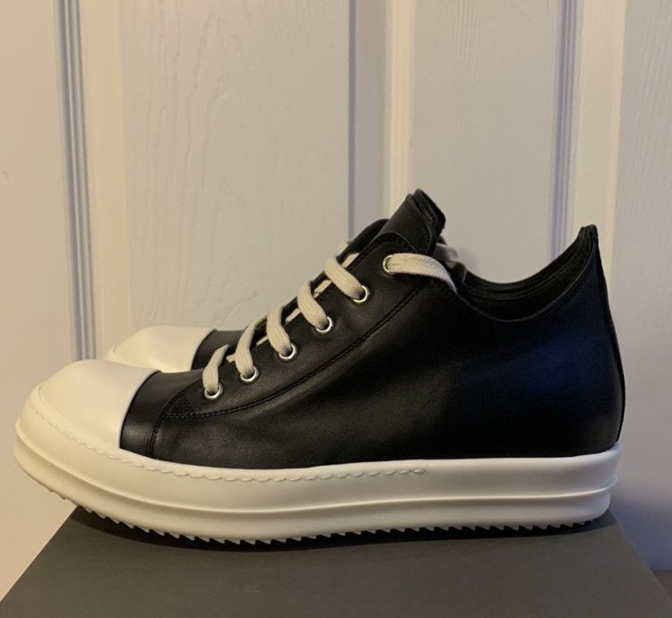 Rick Owens Ramones Leather Mainline size 42 5
