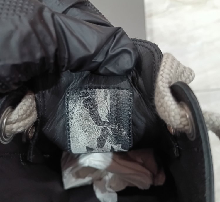 Rick Owens Ramones low black porteville