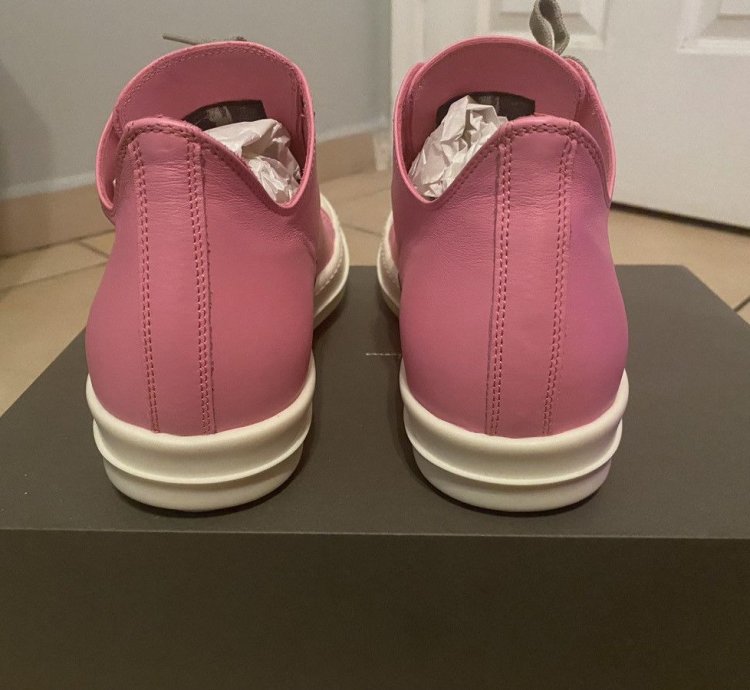 Rick Owens Ramones low mainline Pop Pink SS21 PHLEGETHON