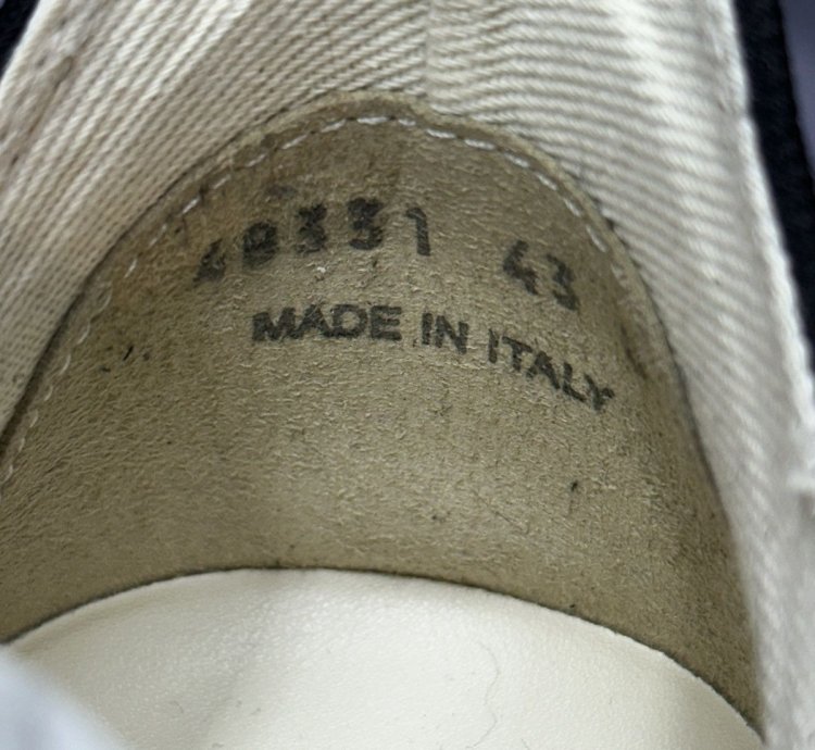 Rick Owens Ramones Low Pentastitch