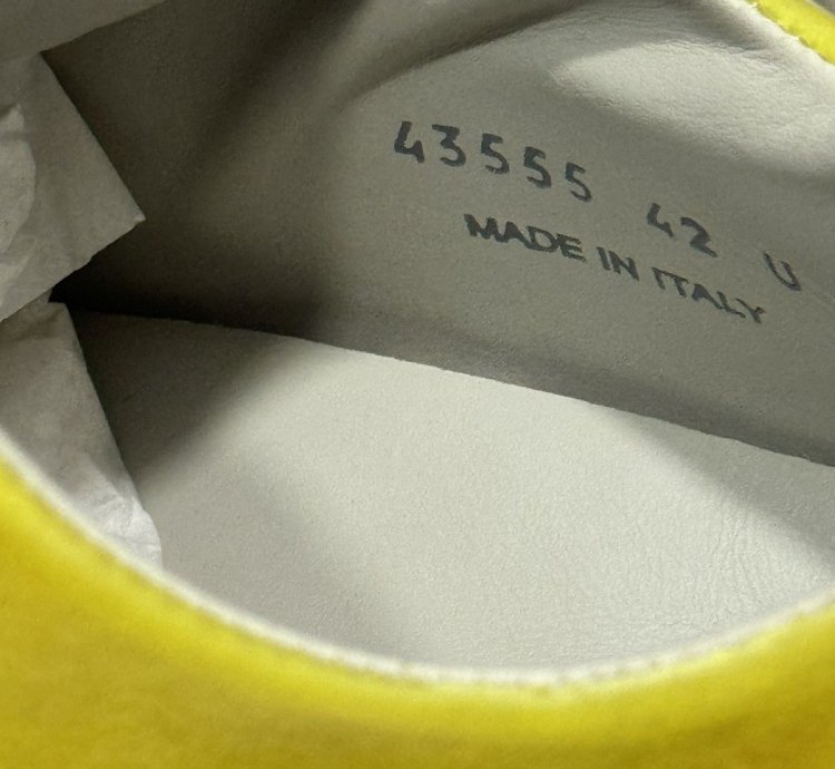 Rick Owens Ramones Low Yellow SS23