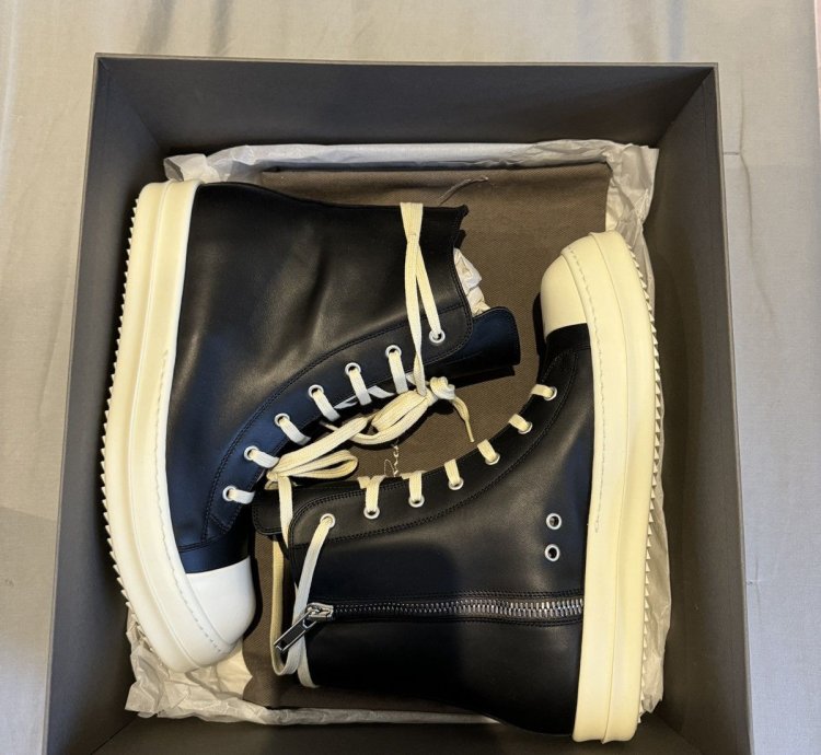 Rick Owens Ramones Mainline Leather High Top