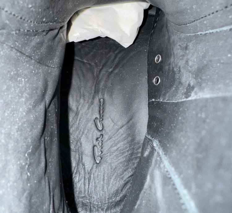 Rick Owens Ramones Mainline Leather High Top