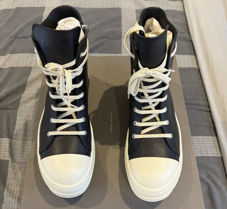 Rick Owens Ramones Mainline Leather High Top