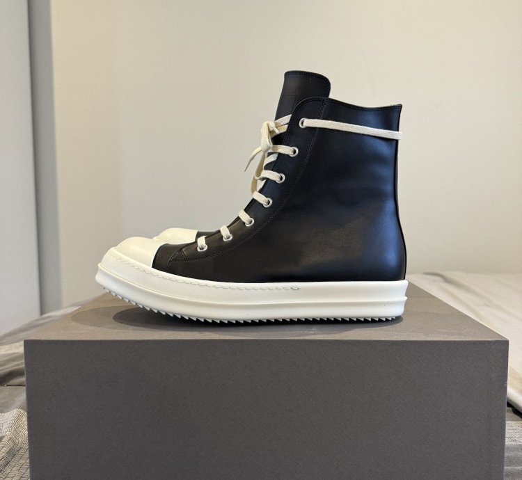 Rick Owens Ramones Mainline Leather High Top