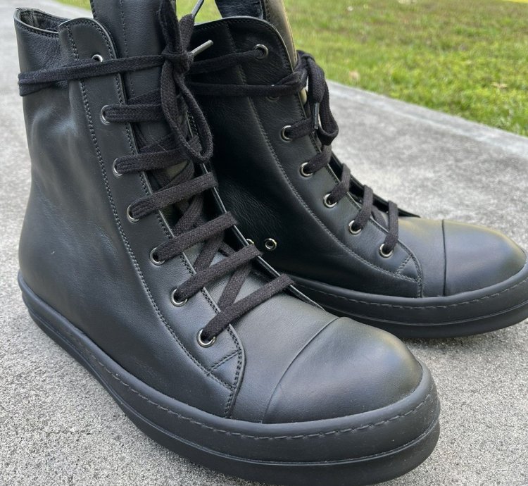 Rick Owens Ramones Triple Black