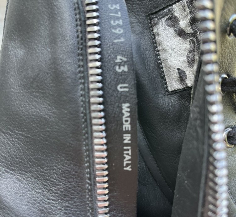 Rick Owens Ramones Triple Black