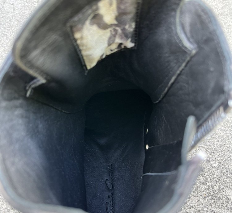 Rick Owens Ramones Triple Black